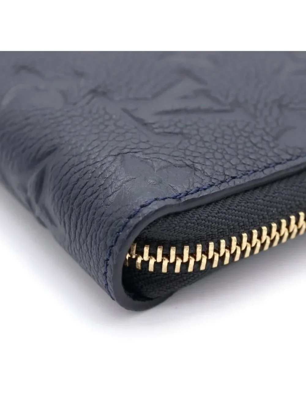 Louis Vuitton Monogram Empreinte Portefeuille Cles Compact Leather Zip Around
